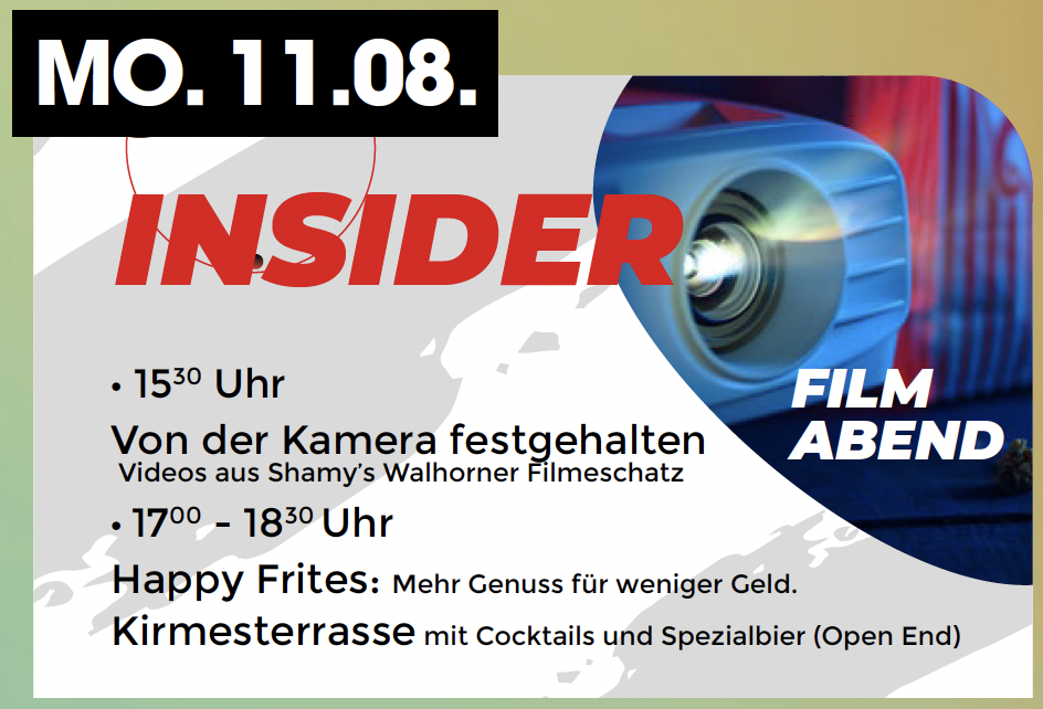 Insider - Film Abend